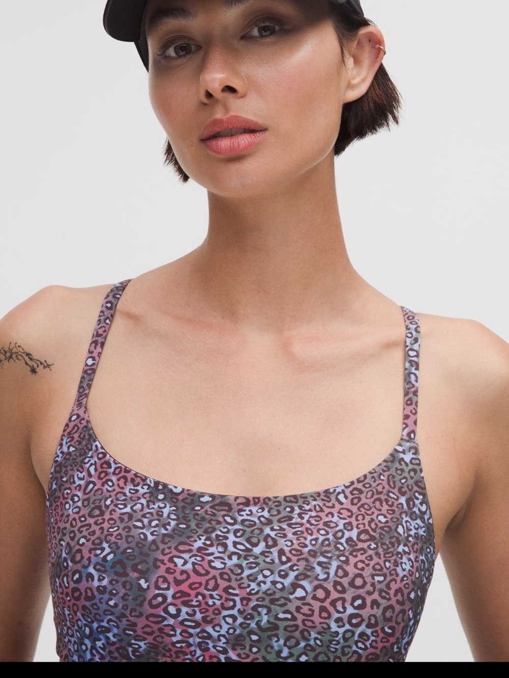 Lululemon Wunder Train Strappy Racer Bra
Light Support, size 6 multi leopard-NWT - Picture 11 of 11